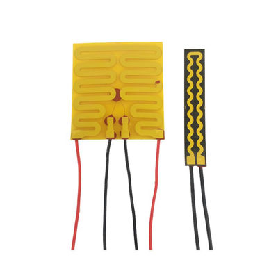 Elektrische Polyimide Heater Element Yellow Black Color voor Haargelijkrichter
