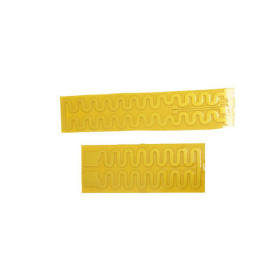 Elektrische Polyimide Heater Element Yellow Black Color voor Haargelijkrichter