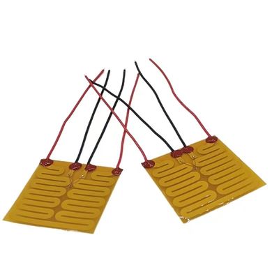 Elektrische Polyimide Heater Element Yellow Black Color voor Haargelijkrichter