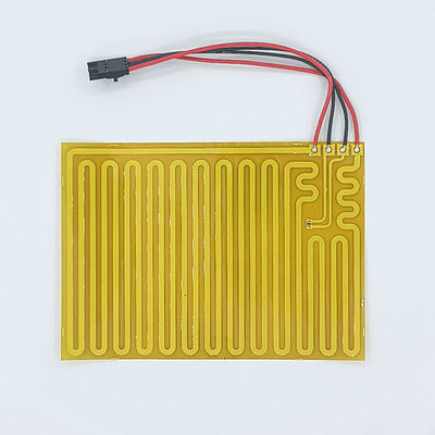 Elektrische Douane Flexibele Verwarmer, de Film van Polyimide Dun het Verwarmen Element 0.1mm Dikte