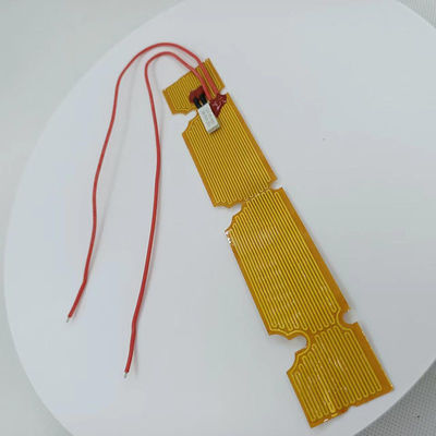 Elektrische het Verwarmen van 5V 12V 24V Polyimide Film met NTC-Gecontroleerde Temperatuur