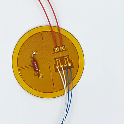 Geel het Verwarmen van Kleuren Dun Polyimide Element voor Medisch Instrument