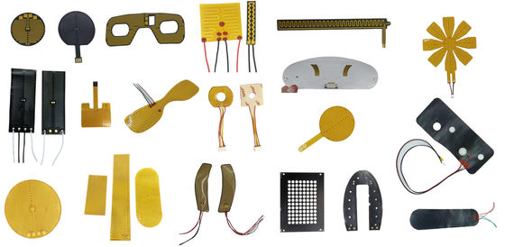 Industriële Elektrische Polyimide Heater Element With Special Shape