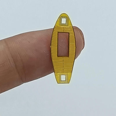 Multifunctionele Polyimide Heater Element, Klein het Verwarmen Stootkussen 12v met Gele Zwarte Kleur