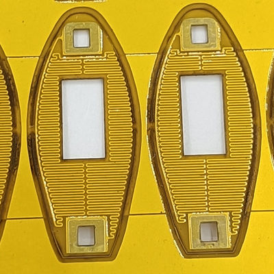 Multifunctionele Polyimide Heater Element, Klein het Verwarmen Stootkussen 12v met Gele Zwarte Kleur