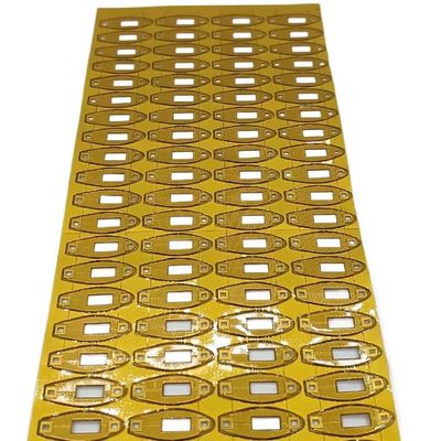 Multifunctionele Polyimide Heater Element, Klein het Verwarmen Stootkussen 12v met Gele Zwarte Kleur