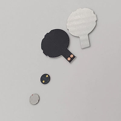 De dunne Kleur van Graphene Polyimide Heater Element With Yellow Black