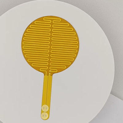 Ronde de Folieverwarmer van Vormpolyimide, Douane Flexibele Heater For Leg Massager