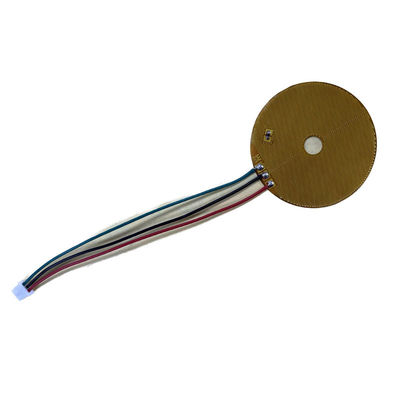 Gele/Zwarte Kleur Aangepaste Pi-Film Heater With Copper Core Components