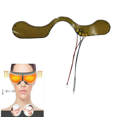 Hoge isolatie flexibele filmverwarmer op maat voor oogmassage