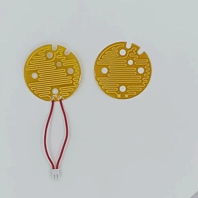 Op maat gemaakte grootte Polyimide Verwarmingselement Dikte 0,1 mm-1 mm Duurzaam Langdurig