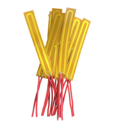 Op maat gemaakte PI-verwarmingselementen, dunne film gegraveerde folieverwarming voor schoonheidsapparatuur